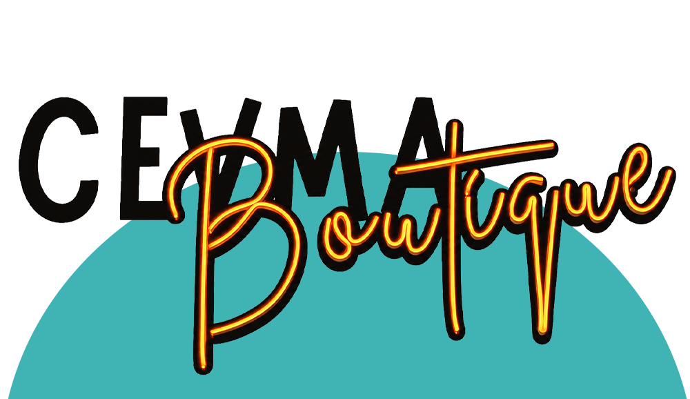 Logotipo de CEVMA Boutique, tienda especializada en productos, accesorios y nutrición para mascotas en Tlalnepantla, CDMX y Estado de México.